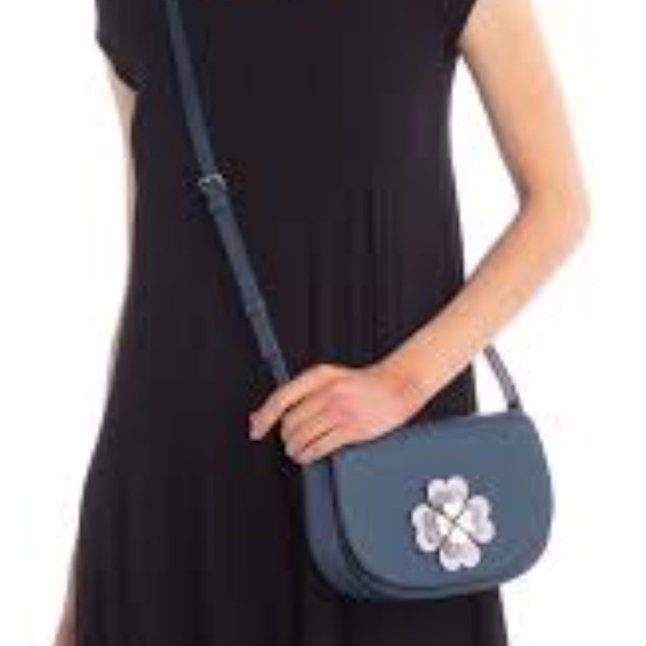 kate spade reiley spade leather embellished bag - Picture 8 of 10